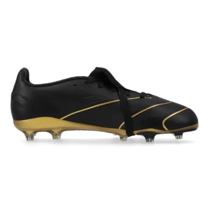 Adidas Predator League Fold-Over Tongue FG Belligold - Core Black/Gold Metallic Kids Limited Edition - Image 1