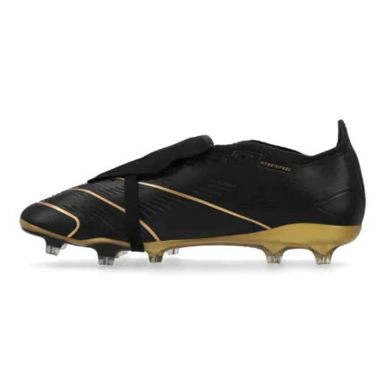 Adidas Predator League Fold-Over Tongue FG Belligold - Core Black/Gold Metallic Limited Edition - Image 3