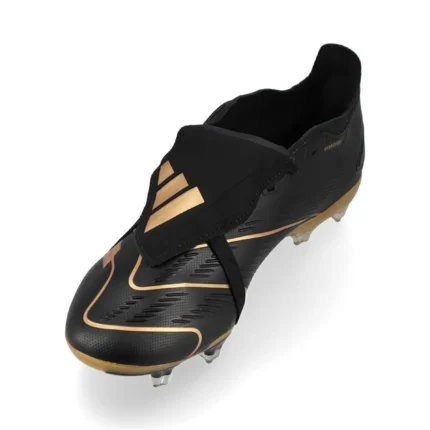 Adidas Predator League Fold-Over Tongue FG Belligold - Core Black/Gold Metallic Limited Edition - Image 7