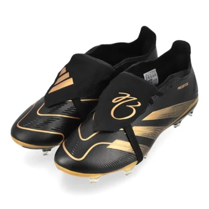 Adidas Predator League Fold-Over Tongue FG Belligold - Core Black/Gold Metallic Limited Edition - Image 8