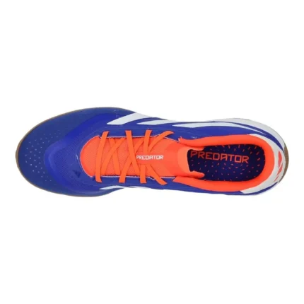 Adidas Predator League IN Advancement - Lucid Blue/Footwear White/Solar Red - Image 4