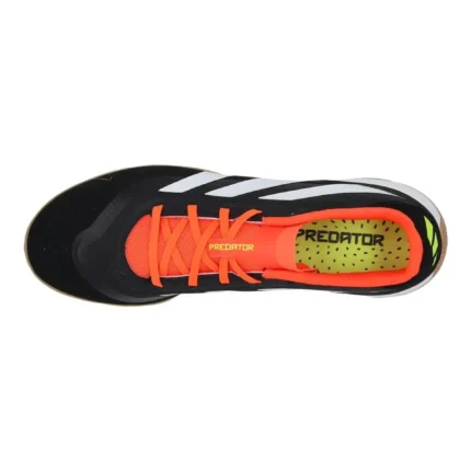 Adidas Predator League IN Solar Energy - Core Black/Footwear White/Solar Red - Image 4