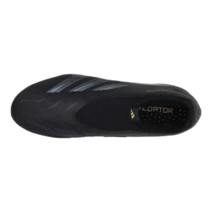 Adidas Predator League Laceless FG Dark Spark - Core Black/Carbon/Gold Metallic - Image 4