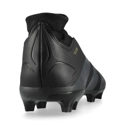 Adidas Predator League Laceless FG Dark Spark - Core Black/Carbon/Gold Metallic - Image 6