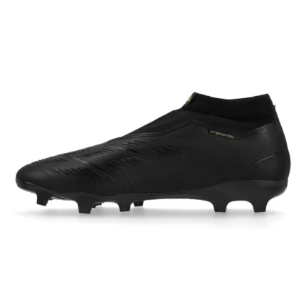 Adidas Predator League Laceless FG Dark Spark - Core Black/Carbon/Gold Metallic - Image 3