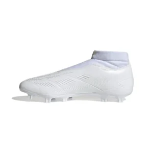 Adidas Predator League Laceless FG Day Spark - Footwear White/Gold Metallic/Footwear White - Image 2