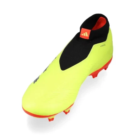 Adidas Predator League Laceless FG Energy Citrus - Solar Yellow/Core Black/Footwear White - Image 5