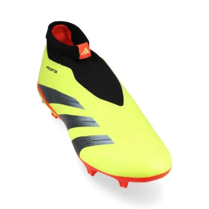 Adidas Predator League Laceless FG Energy Citrus - Solar Yellow/Core Black/Footwear White - Image 7