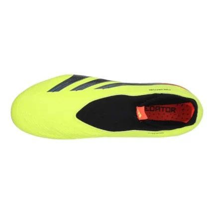 Adidas Predator League Laceless FG Energy Citrus - Solar Yellow/Core Black/Footwear White - Image 4