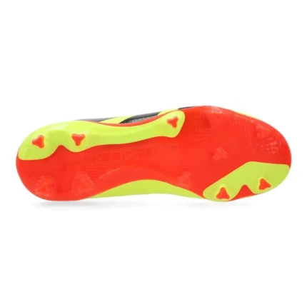 Adidas Predator League Laceless FG Energy Citrus - Solar Yellow/Core Black/Solar Red Kids - Image 2