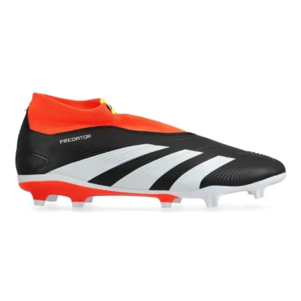 Adidas Predator League Laceless FG Solar Energy - Core Black/Footwear White/Solar Red - Image 1