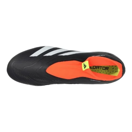 Adidas Predator League Laceless FG Solar Energy - Core Black/Footwear White/Solar Red - Image 3
