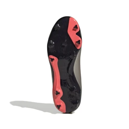 Adidas Predator League Laceless FG Vivid Horizon - Platin Metallic/Aurora Black/Turbo Kids - Image 2