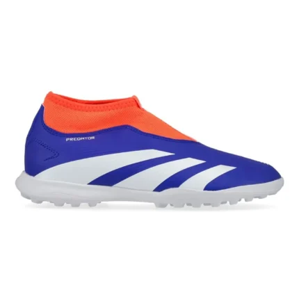 Adidas Predator League Laceless TF Advancement - Lucid Blue/Footwear White/Solar Red Kids - Image 1