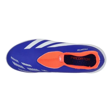 Adidas Predator League Laceless TF Advancement - Lucid Blue/Footwear White/Solar Red Kids - Image 4