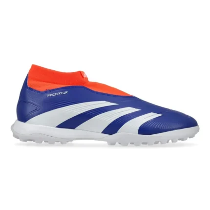 Adidas Predator League Laceless TF Advancement - Lucid Blue/Footwear White/Solar Red - Image 1