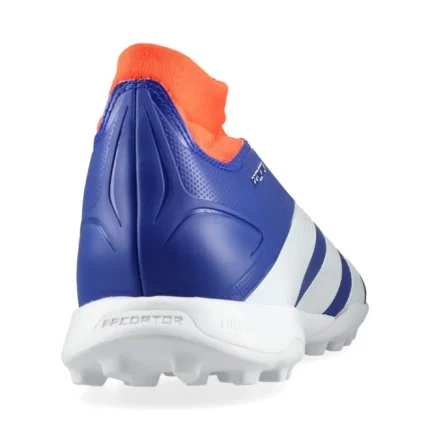 Adidas Predator League Laceless TF Advancement - Lucid Blue/Footwear White/Solar Red - Image 6