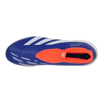 Adidas Predator League Laceless TF Advancement - Lucid Blue/Footwear White/Solar Red - Image 4