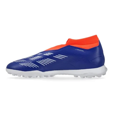 Adidas Predator League Laceless TF Advancement - Lucid Blue/Footwear White/Solar Red - Image 3