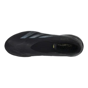 Adidas Predator League Laceless TF Dark Spark - Core Black/Carbon/Gold Metallic - Image 4