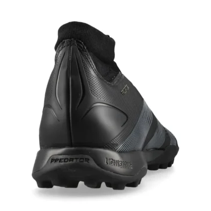 Adidas Predator League Laceless TF Dark Spark - Core Black/Carbon/Gold Metallic - Image 6