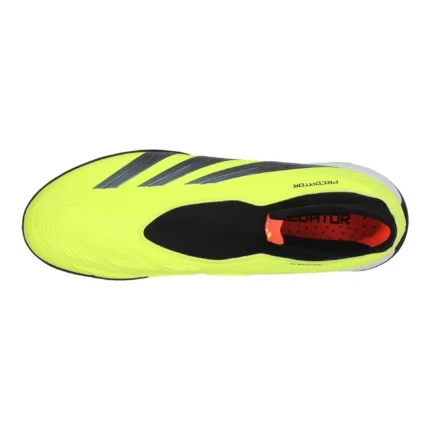 Adidas Predator League Laceless TF Energy Citrus - Solar Yellow/Core Black/Footwear White - Image 4
