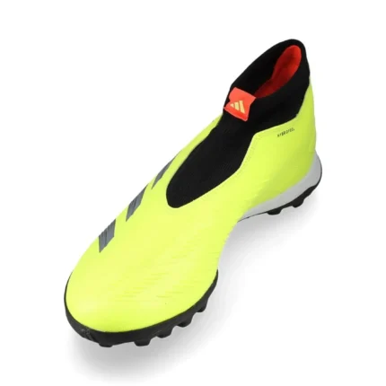 Adidas Predator League Laceless TF Energy Citrus - Solar Yellow/Core Black/Footwear White - Image 7