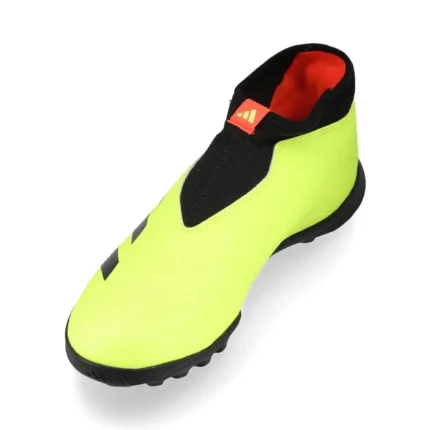 Adidas Predator League Laceless TF Energy Citrus - Solar Yellow/Core Black/Solar Red Kids - Image 5
