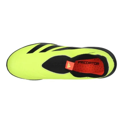 Adidas Predator League Laceless TF Energy Citrus - Solar Yellow/Core Black/Solar Red Kids - Image 4