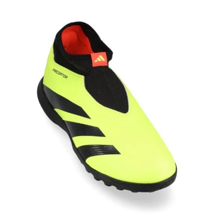 Adidas Predator League Laceless TF Energy Citrus - Solar Yellow/Core Black/Solar Red Kids - Image 7