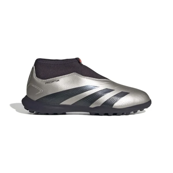 Adidas-Predator-League-Laceless-Tf-Vivid-Horizon---Platin-MetallicAurora-BlackTurbo-Kids_1