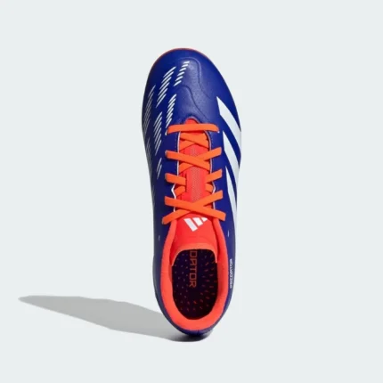 Adidas Predator League MG Advancement - Lucid Blue/Footwear White/Solar Red Kids - Image 4