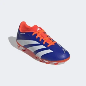 Adidas Predator League MG Advancement - Lucid Blue/Footwear White/Solar Red Kids - Image 6