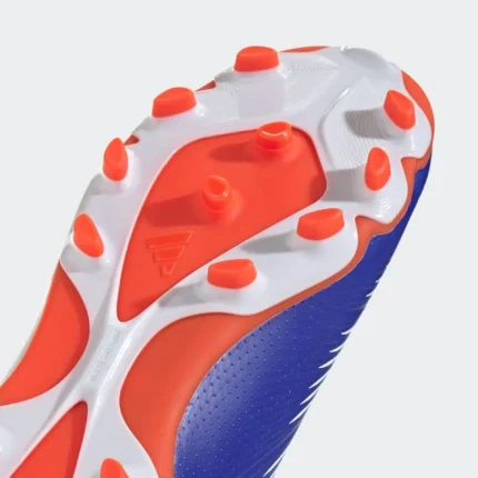 Adidas Predator League MG Advancement - Lucid Blue/Footwear White/Solar Red Kids - Image 9