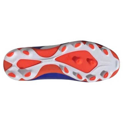 Adidas Predator League MG Advancement - Lucid Blue/Footwear White/Solar Red Kids - Image 2