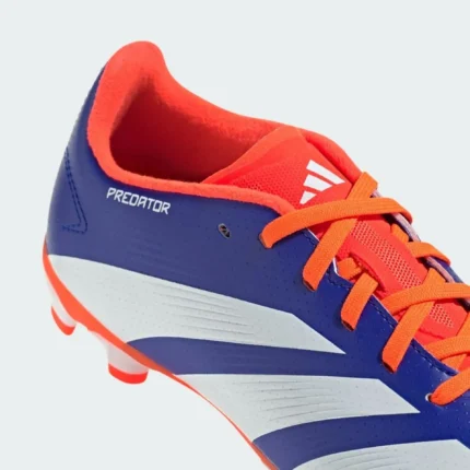 Adidas Predator League MG Advancement - Lucid Blue/Footwear White/Solar Red Kids - Image 8