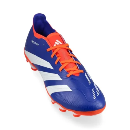 Adidas Predator League MG Advancement - Lucid Blue/Footwear White/Solar Red - Image 5