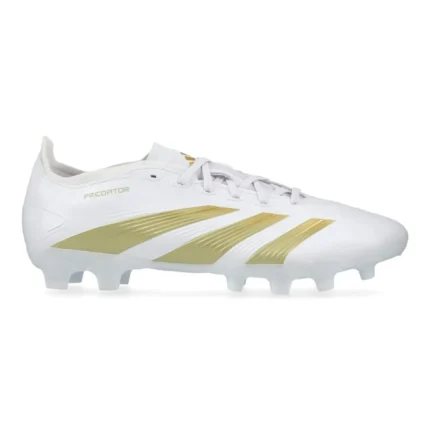 Adidas Predator League MG Day Spark - Footwear White/Gold Metallic/Footwear White - Image 1