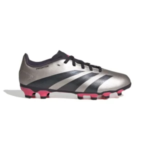 Adidas Predator League MG Vivid Horizon - Platin Metallic/Aurora Black/Turbo Kids - Image 1