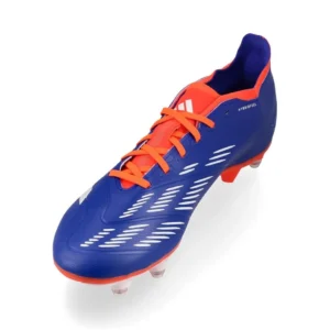 Adidas Predator League Sock Sg Advancement - Lucid Blue/Footwear White/Solar Red - Image 7