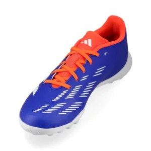 Adidas Predator League TF Advancement - Lucid Blue/Footwear White/Solar Red Kids - Image 5