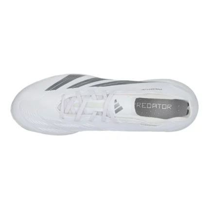 Adidas Predator League TF Pearlized - Footwear White/Silver Metallic - Image 4