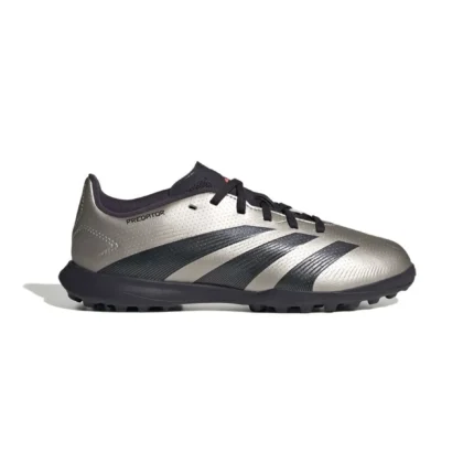 Adidas Predator League TF Vivid Horizon - Platin Metallic/Aurora Black/Turbo Kids - Image 1