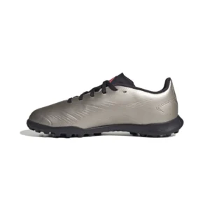 Adidas Predator League TF Vivid Horizon - Platin Metallic/Aurora Black/Turbo Kids - Image 3