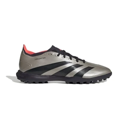 Adidas Predator League TF Vivid Horizon - Platin Metallic/Aurora Black/Turbo - Image 1