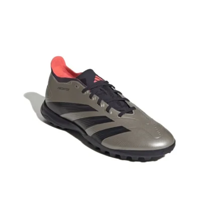 Adidas Predator League TF Vivid Horizon - Platin Metallic/Aurora Black/Turbo - Image 4