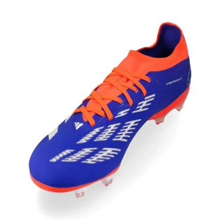 Adidas Predator Pro FG Advancement - Lucid Blue/Footwear White/Solar Red - Image 5