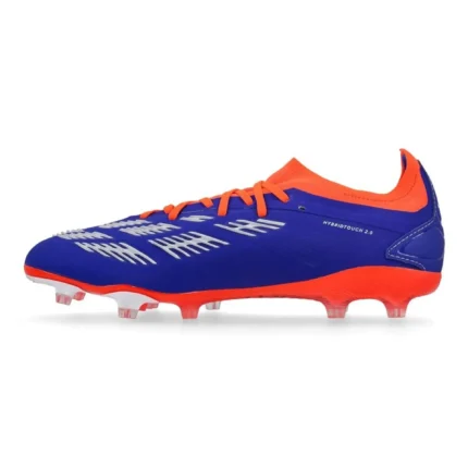 Adidas Predator Pro FG Advancement - Lucid Blue/Footwear White/Solar Red - Image 4