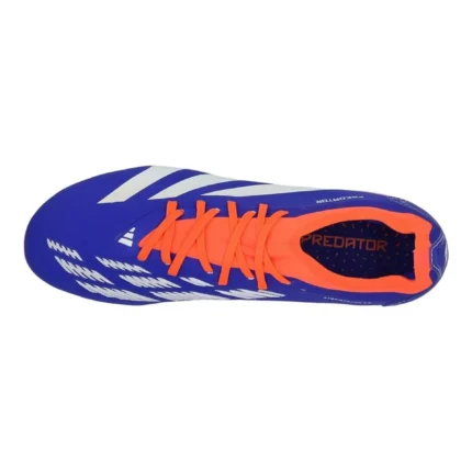 Adidas Predator Pro FG Advancement - Lucid Blue/Footwear White/Solar Red - Image 3