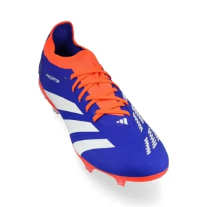 Adidas Predator Pro FG Advancement - Lucid Blue/Footwear White/Solar Red - Image 7